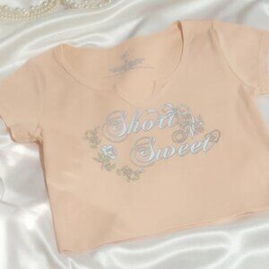 Sabrina Carpenter Short and Sweet Baby Tee